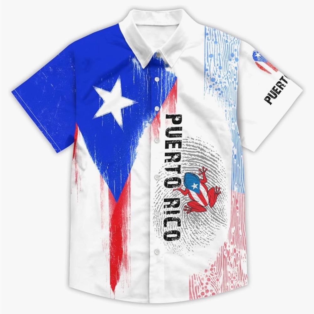 Puerto Rico Hawaiian Shirt